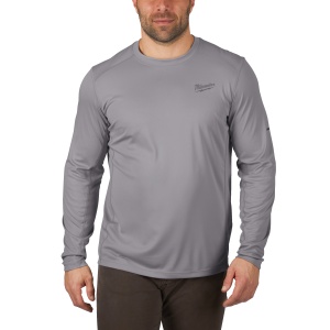 Bluza tehnica WORKSKIN WWLSG, gri, marimea M, 4933478189 Milwaukee