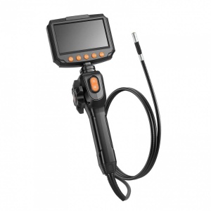Camera endoscop, ecran articulat bidirectional 180°, Zoom 8X, ecran IPS HD 4.3, lentila subțire 8 mm, IP67, cablu 1.5 m - Img 2