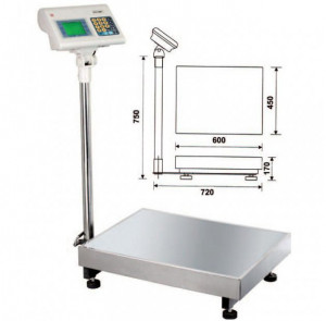 Cantar electronic 150 kg B004/150