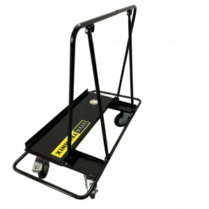 Carucior pentru transport placi gips-carton, Vivatechnix VMD-1014A, Demontabil pentru transport, maxim 800 kg, 20 placi - Img 5