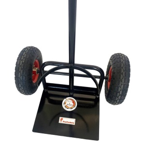 Carucior pentru transportat butelie gaz, Vivatechnix VMD-1028, max 60l, 56x40x117 cm - Img 2