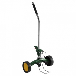 Carucior pentru transportat ghivece, max 65 kg, Otel/Plastic, brate reglabile