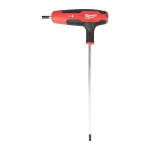 Cheie imbus cu maner in T Comfort Grip, Hex, 4.0mm, 4932498682 Milwaukee