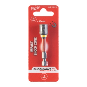 Cheie tubulara cu prindere de 1/4", 8x65mm, MILWAUKEE® - Img 2