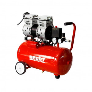 Compresor de aer fara ulei HECHT 2075, silentios, 0.75 kW, butelie 24 litri, 132 l/min, 8 bar
