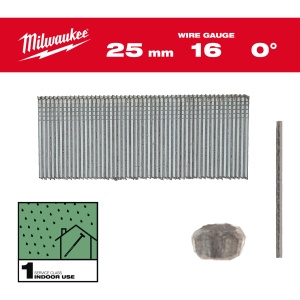 Cuie finisaj, 16G, 0°, 32mm, 5.000buc, 4932498313 Milwaukee