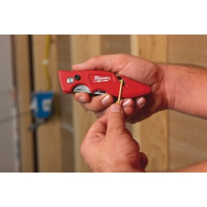 Cutter utilitar FASTBACK™, tip flip cu magazie pentru lame, 4932471358 Milwaukee - Img 4