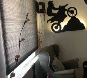 Decoratiune luminoasa de perete, Krodesign Hard Enduro - Img 6