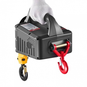 Electropalan portabil cu telecomanda Wireless 2 in 1, Orizontal/Vertical, 1500W, max 500 kg, Inaltime 7.6 m - Img 2