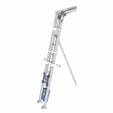 Elevator materiale constructii GEDA 250 STANDARD complet echipat, H=13m