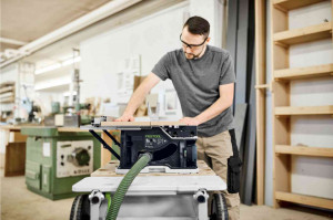 Ferăstrău circular cu masă, cu acumulator CSC SYS 50 EB-Basic-Set, Festool - Img 6