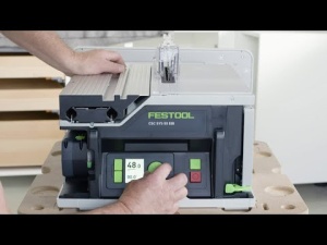 Ferăstrău circular cu masă, cu acumulator CSC SYS 50 EB-Basic - Img 3