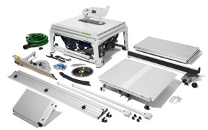 Ferăstrău circular cu masă TKS 80 EBS-Set, Festool - Img 1