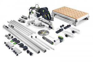 Ferastrau circular stationar cu sanie de glisare KAPEX KS 120 REB-Set-MFT, Festool - Img 2
