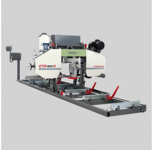 Fierastrau longitudinal cu banda debitare lemn tip Electric CTR 800 S