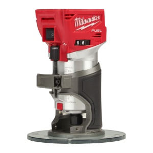 Freza de contur M18 FTR8-0X cu bucsa de 6 mm si 8 mm, 6 viteze, adancime frezare 50 mm, Milwaukee, cod 4933479073