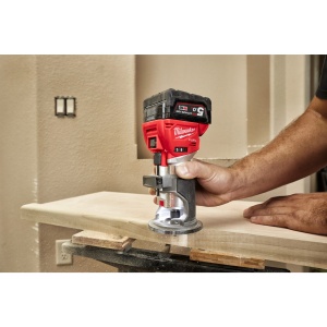Freza de contur M18FTR-0X cu bucsa de 6/ 6.35 mm, 6 viteze, adancime frezare 50 mm, Milwaukee, cod 4933471604 - Img 2
