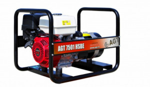 Generator de curent monofazat AGT 7501 HSBE, 13 CP, 26 l