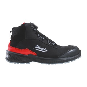 Ghete negre de protecție Milwaukee Flextred™ S3S ESD SC FO SR44, Marimea 44