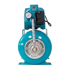 Hidrofor cu pompa autoamorsanta Wasserkonig WKE8-50/19H, fonta, putere 1100 W, debit 3600 l/h, inaltime refulare 50 m, vas de expansiune 19 litri - Img 2