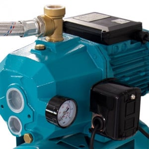 Hidrofor cu pompa de mare adancime Wasserkonig WKE20-36/19H, putere 900 W, debit 2500 l/h, inaltime refulare 40 m, aspiratie 20 m, vas de expansiune 19 litri - Img 4