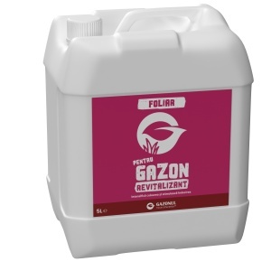 Îngrășământ Gazon Revitalizant pentru înverzire rapidă și regenerare all season 5 litri, Gazonul - Img 1