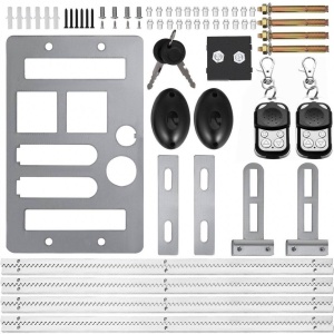 Kit automatizare poarta culisanta, max 600 kg, Lungime max 12 m, 2 x Telecomanda, 370 W, viteza 13 m/min - Img 2