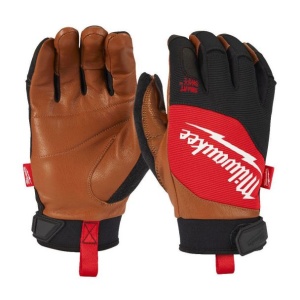 Manusi de protectie din piele hibrid, marimea 9/L, 1 pereche, MILWAUKEE®