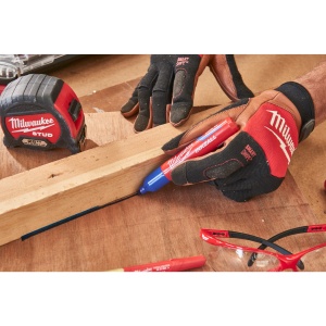 Manusi protectie hibrid din piele, marimea M/8, 1buc, 4932471912 Milwaukee - Img 4