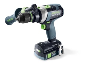 Masina de gaurit cu percutie, cu acumulator TPC 18/4 TBX4,0 I-Plus QUADRIVE, Festool - Img 2