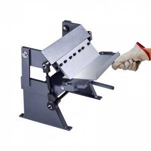 Masina de indoit tabla segmentata, Unghi maxim de îndoire 135°, Lungime indoire max 305 mm, Grosime max 1 mm - Img 2