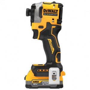 Masina de insurubat cu impact Dewalt DCF850E2T, cuplu maxim 205 Nm, cu 2 acumulatori POWERSTACK 18V / 1.7 Ah si incarcator in valiza de transport TSTAK - Img 3