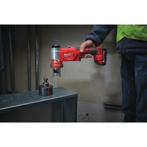 Mașină de ștanțat hidraulică M18™ FORCE LOGIC™ Milwaukee M18HKP-201C, cod 4933451202, 1 x M18 B2 acumulator, M12-18 C încărcător, cutie plastic - Img 3