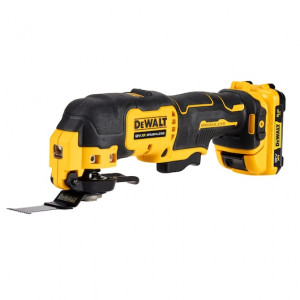 Masina multifunctionala oscilanta cu acumulator 12 V 18000 rpm, unghi de oscilare 3,2 ° , cu 2 acumulatori de 2 Ah si incarcator, in TSTAK, DeWalt - Img 1
