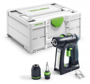Masini de gaurit si insurubat cu acumulatori C 18-Basic, Festool - Img 3