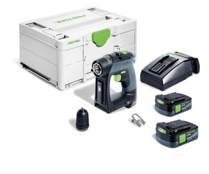 Masini de gaurit si insurubat cu acumulatori CXS 12 2,5-Plus, Festool - Img 1
