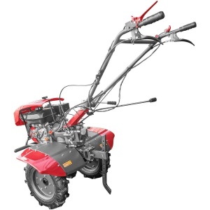 Motocultor profesional Weima WM1100C-6 Benzina 7,5 CP + Diferential + Capota cu far + Roti metalice + Plug arat simplu - Img 5