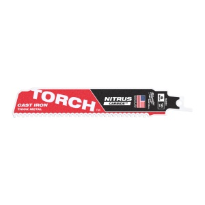 Panza sabie TCT TORCH NITRUS CARBIDE™, metal, 150mm, 10Tpi, 1bc, 48476251 Milwaukee