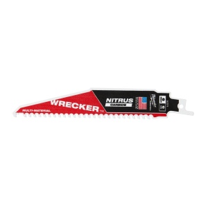 Panza sabie TCT WRECKER NITRUS, multi-material, 150mm, 6Tpi, 5buc, 48475571 Milwaukee