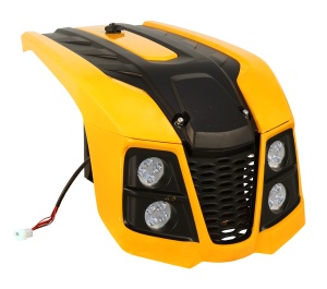 ProGARDEN Capota minitractoare cu 4 faruri LED Campo T12 - Img 2