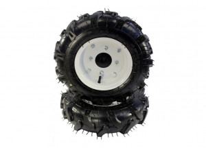 Roata cauciuc OMAC APOLLO 750 / 1000 SACMC/00121, 4.00 x 8, profil agricol, 4 suruburi prindere manicot