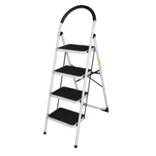 Scara otel BISONTE STR0204 4 trepte, inaltime maxima 95 cm pentru interior - Img 1