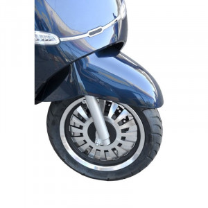 Scuter electric HECHT Citis Blue, acumulator 72 V, 20 Ah, motor 3000 W, viteza maxima de 45 km/h, autonomie 60 km - Img 3