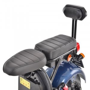 Scuter electric HECHT COCIS ZERO Blue, 1500W, 60V/20Ah, 45km/h, max. 219kg - Img 3