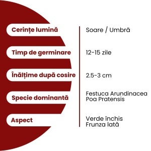Semințe de gazon Premium tip sport cu rezistență la trafic, boli și secetă 4 kg, Gazonul - Img 4