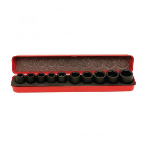 Set 10 capete chei tubulare de impact 1/2” 320×60×60