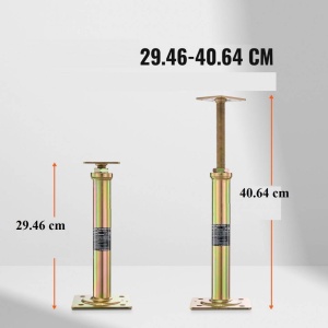 Set 4 cricuri de podea, Otel galvanizat, 20.46-40.64 cm, Capacitate 1134 kg/buc - Img 3