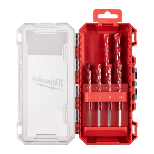 Set de burghie de beton Premium cu coada cilindrica, 8 buc, set1, Gen.2, 4932493882 Milwaukee