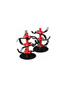 SET FREZE LATERALE MOTOCULTOR 1100( 2+1+1+T)HEXAGON 32MM