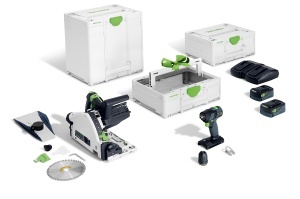 Set pe acumulatori Combo Universal TSC 55 K/TXS 18/TB M 137, Festool - Img 1